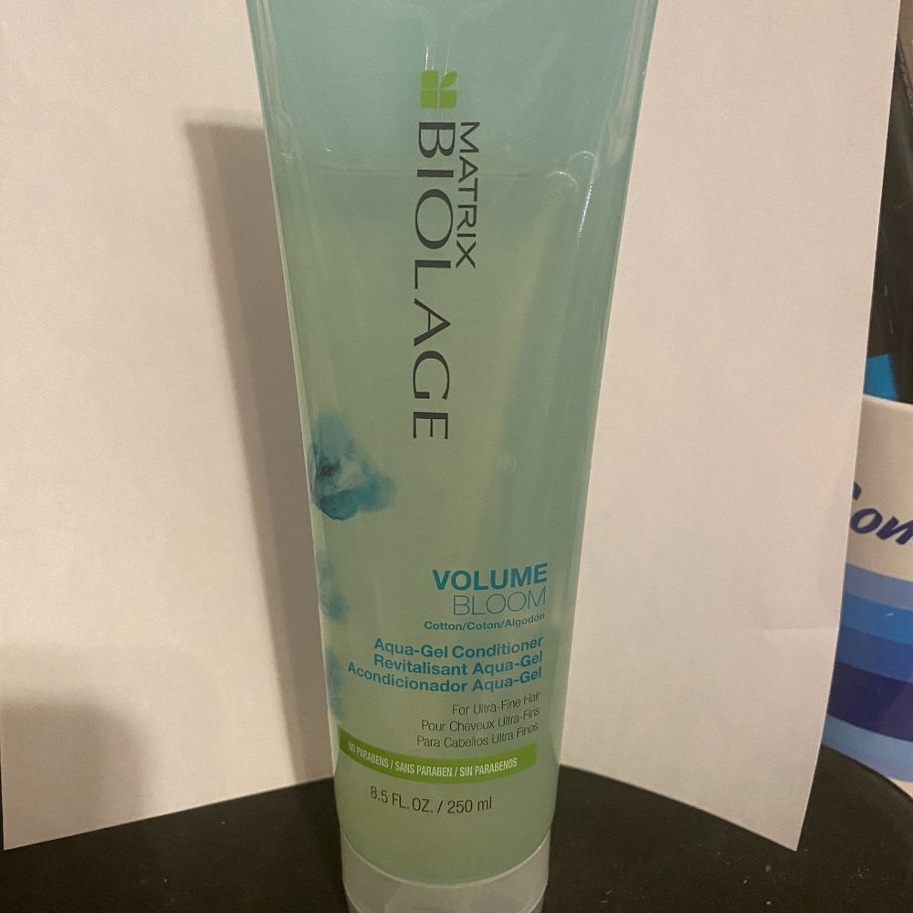 Matrix Biolage Volume Bloom Cotton Aqua Gel Conditioner250ml   NEW